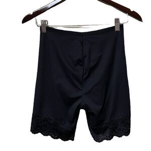 Black Lace Shorts under garment